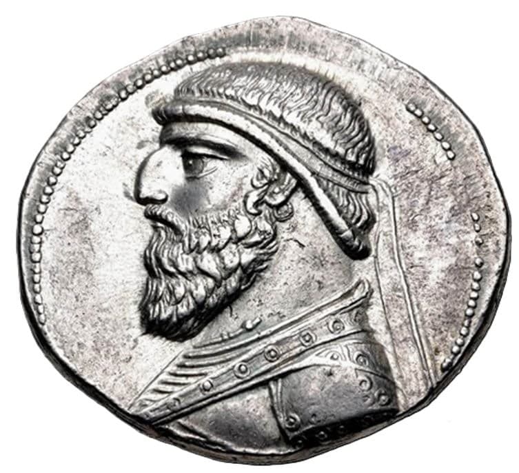 سکه‌ی مهرداد دوم اشکانی