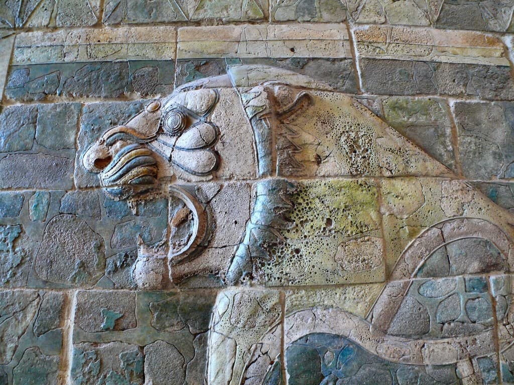 نقشبرجسته شیر از کاخ آپادانا